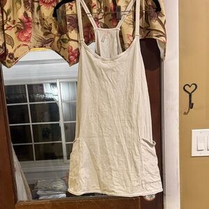 Free People Cream Camisole Dress